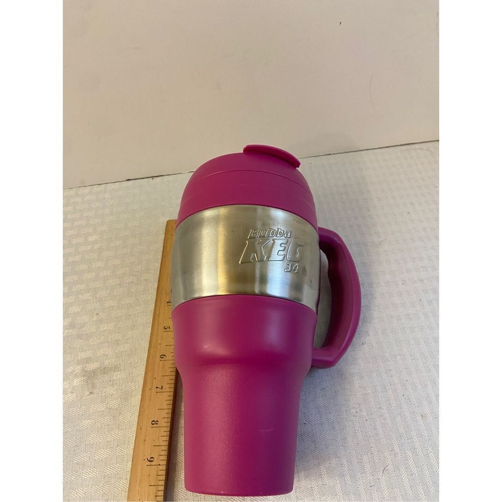 Bubba keg mug stainless‎ steel cup 34oz pink